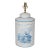 Chinoiserie A Pair Vintage English Export Tea Caddy Hand-Painted Chinoiserie Figurines Table Lamp For Sale - Image 3 of 10