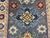 Textile Charcoal Gray and Cream Kazak Wool Runner Rug With Tribal Motifs, 2'9" X 9'8" For Sale - Image 7 of 13