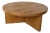 Modernist Elm Coffee Table, 1950s For Sale