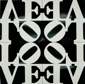 Love Rising Poster after Robert Indiana
