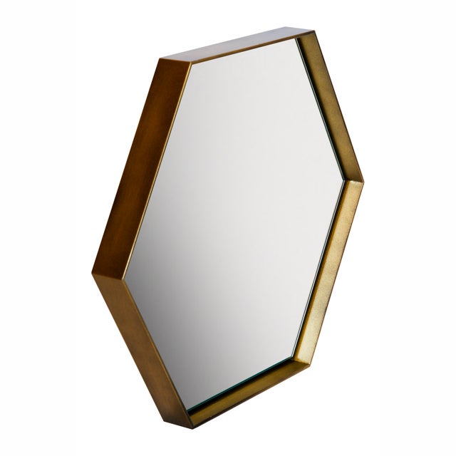 Cassiopeia is a modular system of hexagonal metal wall mirrors made in Italy. The steel frames are hand-crafted and...