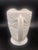 Antique Eapg 19th Century Opaque White Milk Glass Owl Pitcher For Sale - Image 4 of 8
