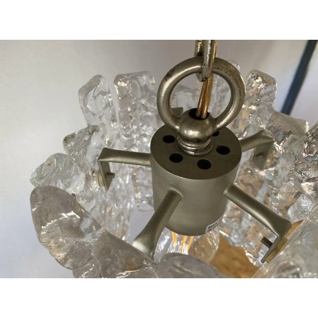 Mid-Century Chandelier by J.T.Kalmar for J.T.Kalmar For Sale - Image 6 of 15
