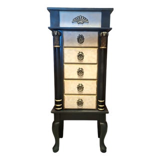1980s The Marquise Jewel Cabinet - The Matador Collection For Sale