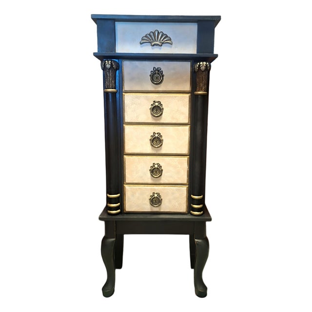 1980s The Marquise Jewel Cabinet - The Matador Collection For Sale