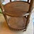 Vintage McGuire Porto Petite Three-Tier Rattan End Table on Casters For Sale - Image 11 of 12
