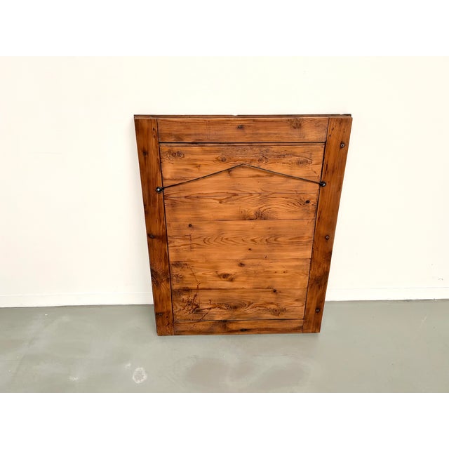 Antique Mirror in Walnut, 1900 For Sale - Image 12 of 15
