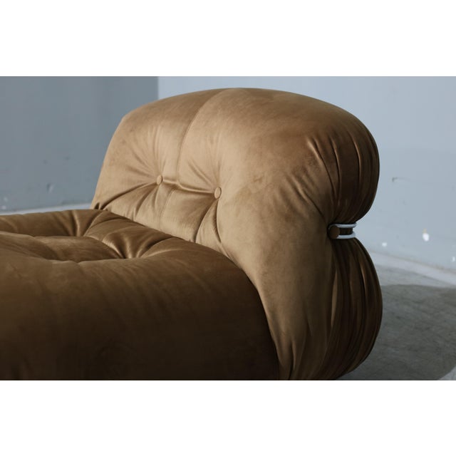 Set of Lounge Chair and Ottoman by Afra & Tobia Scarpa for Cassina, 1970s For Sale - Image 6 of 12