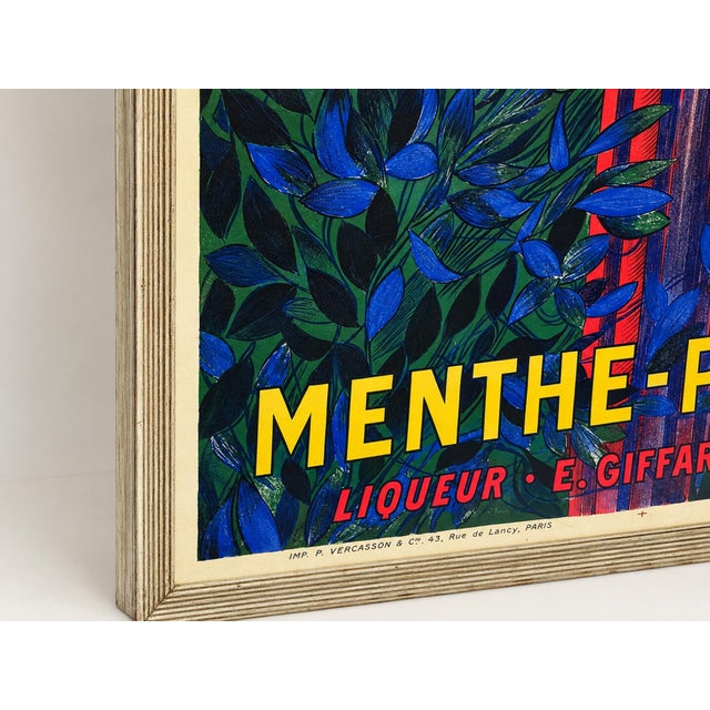 Leonetto Cappiello Menthe-Pastille Large Lithographic Poster, France, Circa 1905 For Sale - Image 12 of 18