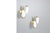 This elegant pair of French wall sconces from the 1950s embodies the refined simplicity of mid-century modern design. Each...