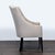 Cisco Brothers Cisco Bros Lounge Chair With Tufted Back and Dark Wood Legs For Sale - Image 4 of 8