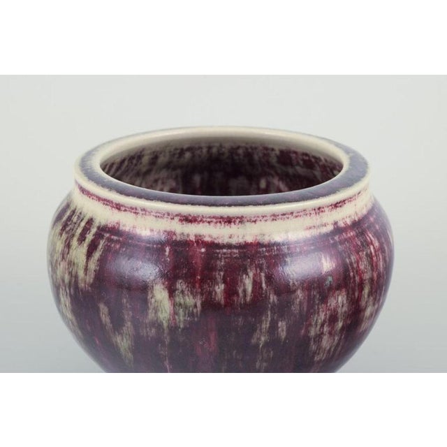 Swedish Ceramic Jar by Rolf Fagerberg, Late 20th Century For Sale - Image 4 of 8