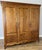 Vintage Louis XVI French Three Door Oak Carved Armoire For Sale - Image 13 of 13