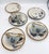 1960s Ken Edwards 1960s El Palomar Tonala Coffee Tea Cups & Plates Mexico Folk Art Pottery - Set of 8 For Sale - Image 5 of 13