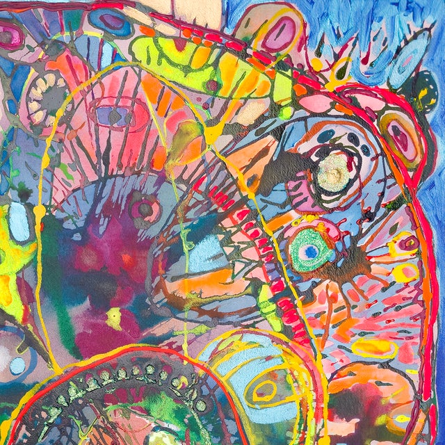 1990s Space Odyssey: Wheel of Time - Fran Bull, C. 1990s For Sale - Image 5 of 8