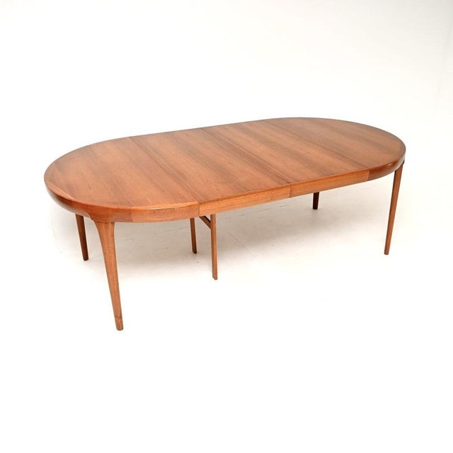 Vintage Danish Teak Extending Dining Table from IB Kofod Larsen, 1960s For Sale - Image 6 of 13