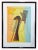 Yellow Large Vintage Lithograph - Signed and Dated For Sale - Image 8 of 8