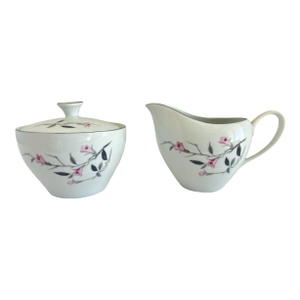 1950s Creamer & Sugar Set