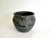 Ceramic Rustic Black Gray Pottery Vase For Sale - Image 7 of 8