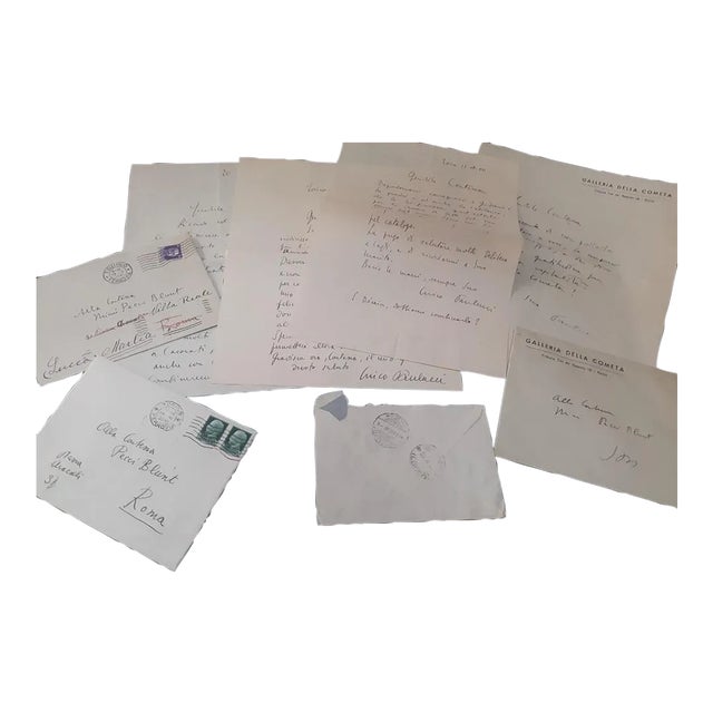 Enrico Rumo - Viva La Cometa! - Correspondence - 1930s For Sale