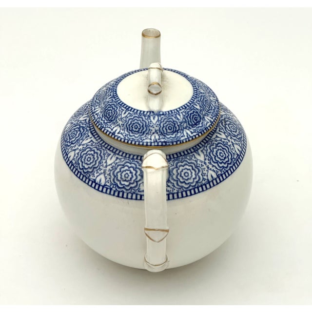 Late 19th Century Antique Royal Worcester Aesthetic Movement Tea Set- 3 Pieces For Sale - Image 5 of 12