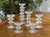 1960s Festivo Glass Candlesticks by Timo Sarpaneva for Littala, 1960s, Set of 6 For Sale - Image 5 of 12