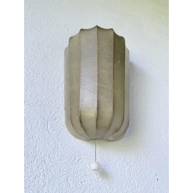 Cocoon Wall Light by Friedel Wauer for Goldman, Germany, 1960s For Sale - Image 10 of 18
