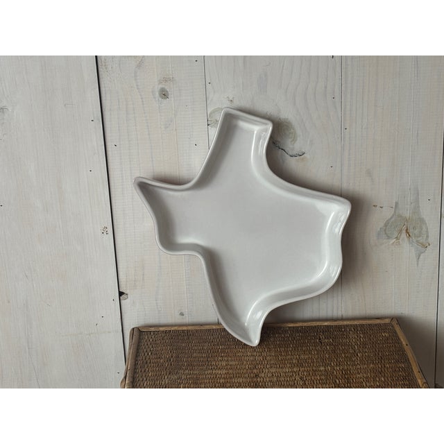 Frankoma Texas-Shaped Tray For Sale - Image 4 of 10