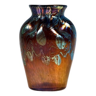 Art Nouveau Argus Phenomenon Gre 2/351 Vase from Loetz, Austria-Hungary, 1904 For Sale