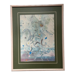 Late 20th Century Original Monoprint by Mitch Lyons (American, 1938-2018)