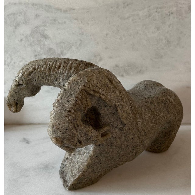 1960s Two Headed Horse Stone Sculpture by Lebadang For Sale - Image 9 of 17