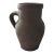 Vintage Mediterranean Terracotta Olive Jar With Handle - 8.5" For Sale