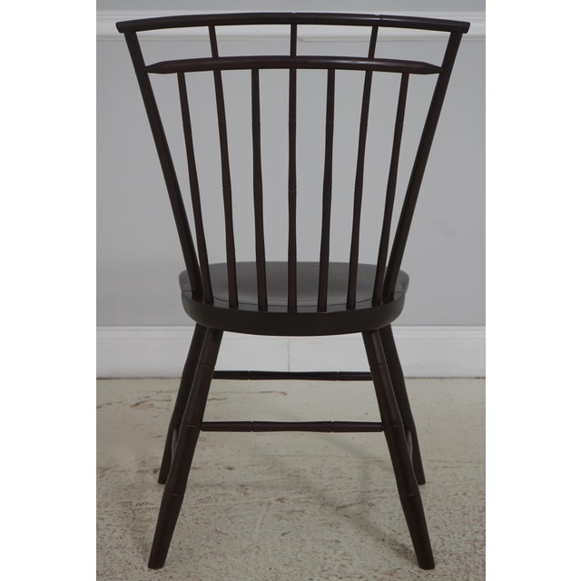 Pair Birdcage Back Windsor Side Chairs For Sale - Image 4 of 18