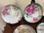 Cream Rare Set of Five Antique Hand-Painted Limoges Rose Cabinet Plates by j.a. Tompkins, C. 1900–1910 For Sale - Image 8 of 12
