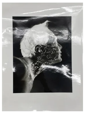 William Anastasi, Autobodyography (Profil), 1994, Photograph