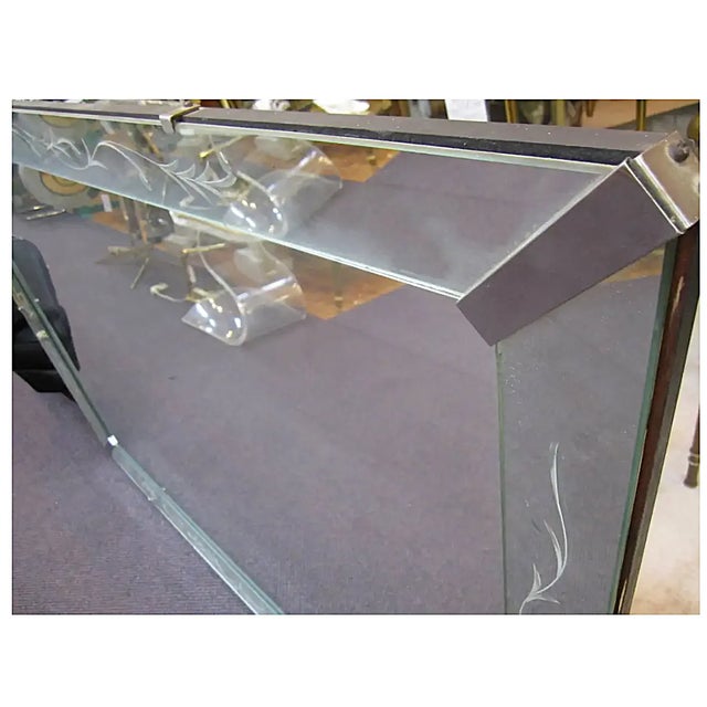 Italian Wall Mirror, Large For Sale In New York - Image 6 of 10