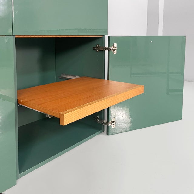 Italian Modern Green Wood Sideboard from Cappellini, 1990s For Sale - Image 11 of 17