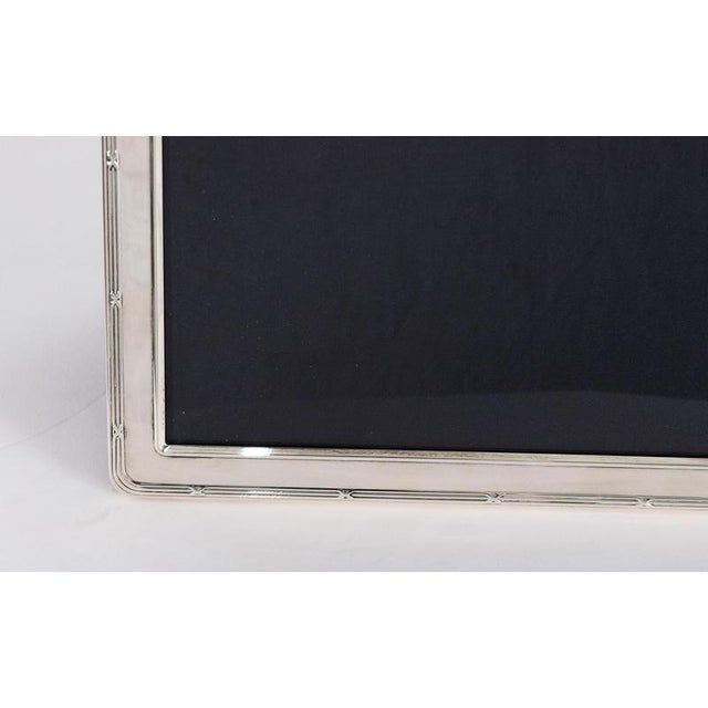 Metal Vintage Sterling Silver Photo Frames by Arthur Price & Co, 1990s, Set of 2 For Sale - Image 7 of 16