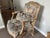 Sherrill Furniture 90's Vintage Style Floral Tapestry Arm Chair Set For Sale - Image 4 of 8