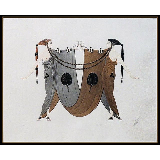 Message us to inquire about custom framing options! (Included for free with every purchase) The artwork is of impressive...