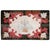 White 1890s White Medallion Folk Art Antique American Hooked Rug 2'5" X 4'0" Handknotted Wool Carpet For Sale - Image 8 of 8