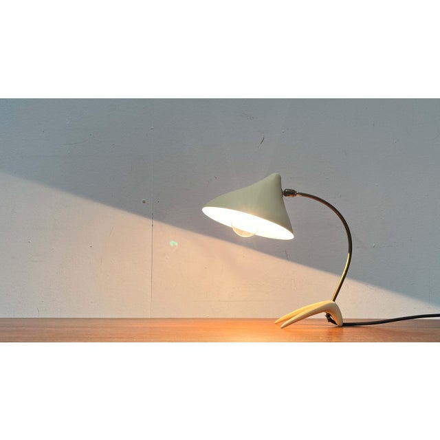 Mid-Century Modern German Crowfoot Table Lamp from Cosack, 1960s For Sale - Image 6 of 18