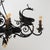 Chandelier in Black Wrought Iron by Carlo Rizzarda, 1920s For Sale - Image 3 of 6