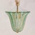Art Deco 1950s Italian Art Deco Murano Glass Tulip Pendant Attributed to Barovier & Toso For Sale - Image 3 of 6