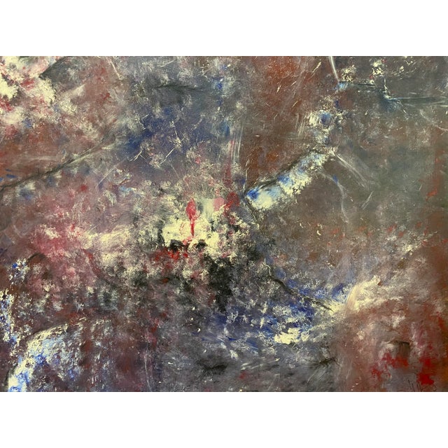 Abstract 2011 Large Abstract Expressionism Oil Painting For Sale - Image 3 of 12