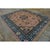 Textile 1930s Pink Rose Medallion Oriental Antique Chinese Peking Knotted Rug 8' X 10' For Sale - Image 7 of 8