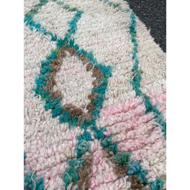 Moroccan Moroccan Boujaad Handmade Rug For Sale - Image 3 of 10