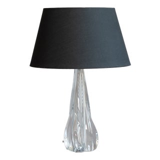 Table Lamp from Crystal Ile De France, 1950s For Sale