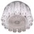 Glass Austrian Drum Flush Mount Chandelier, 1950s For Sale - Image 7 of 7