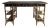 Late 20th Century English Chinoiserie Style Bamboo Desk by Milling Road for Baker For Sale